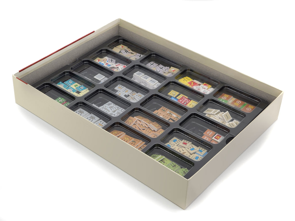 Game Piece Counter Trays, 20-Section (Case of 140) - 28X_AG_0001_CASE