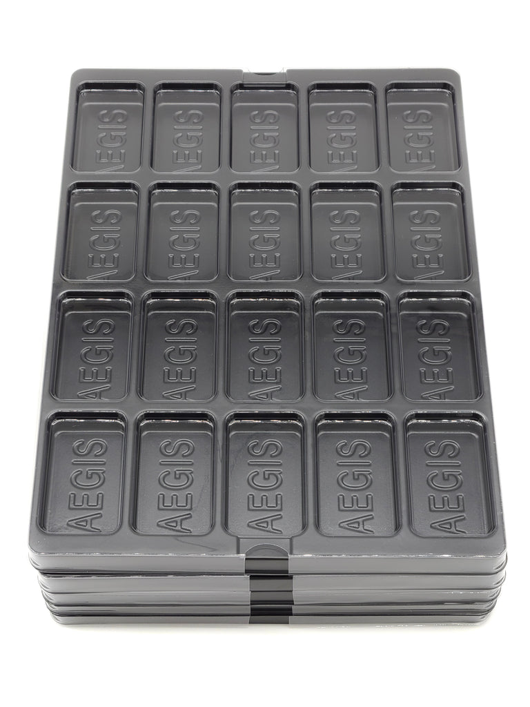 Game Piece Counter Trays, 20-Section (Case of 140) - 28X_AG_0001_CASE