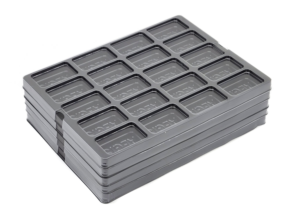 Game Piece Counter Trays, 20-Section (Case of 140) - 28X_AG_0001_CASE