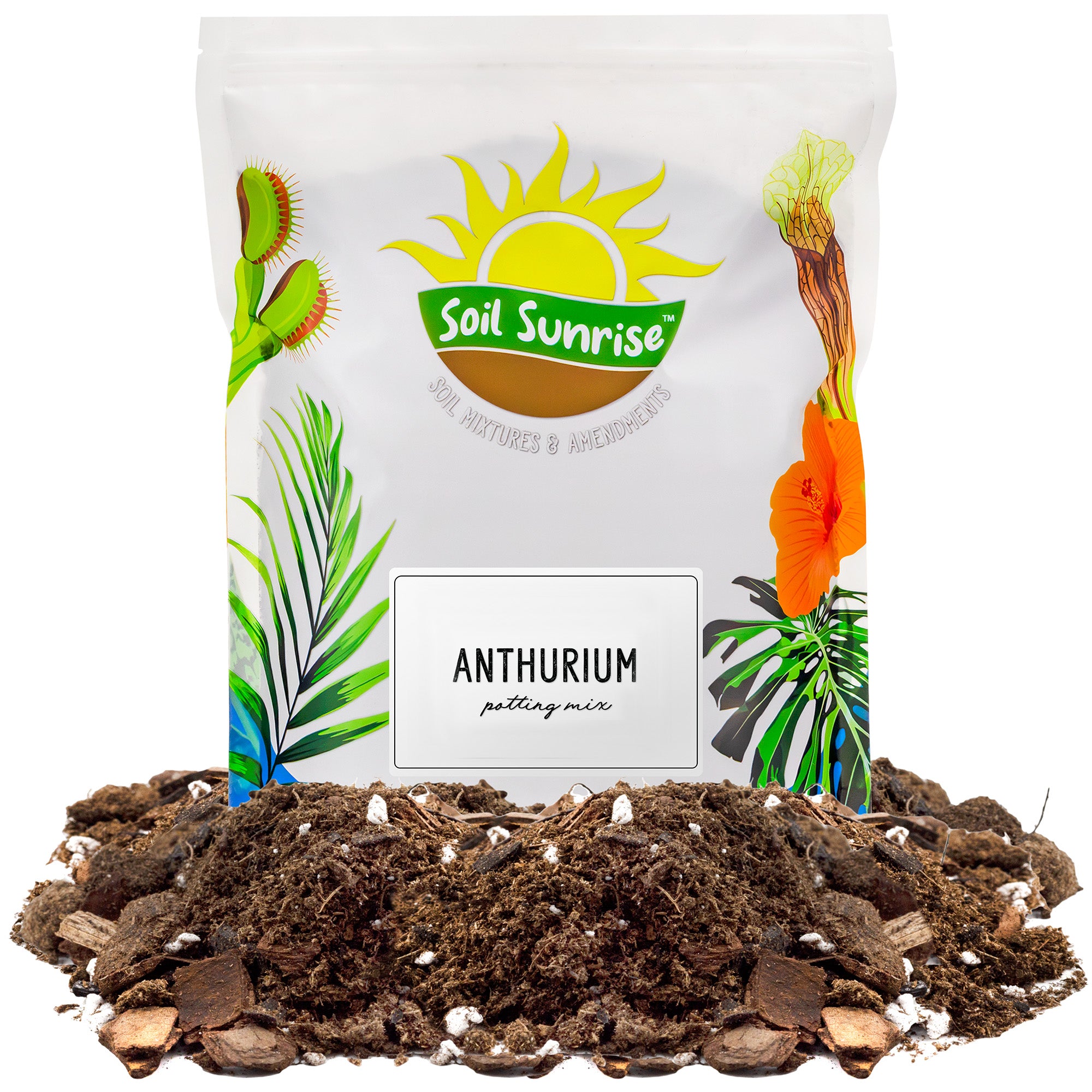 anthurium mix pflege Anthurium Plant Potting Soil Mix, Indoor Houseplant Custom Blend for Flowering Anthuriums – Kurated Korner