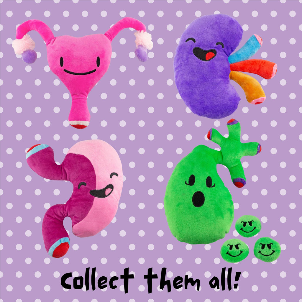 Gallbladder Plush Stuffed Toy (Case of 92) - 92X_SH_1394_CASE