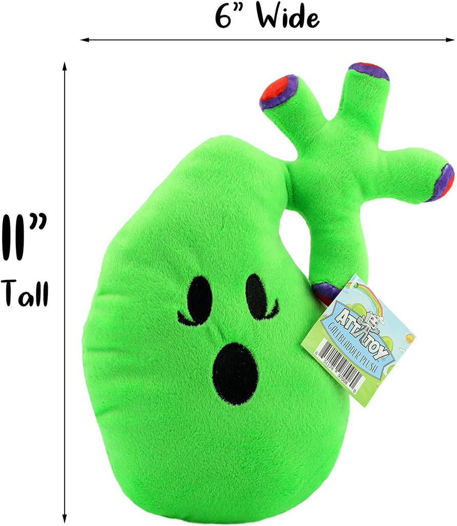 Gallbladder Plush Stuffed Toy (Case of 92) - 92X_SH_1394_CASE