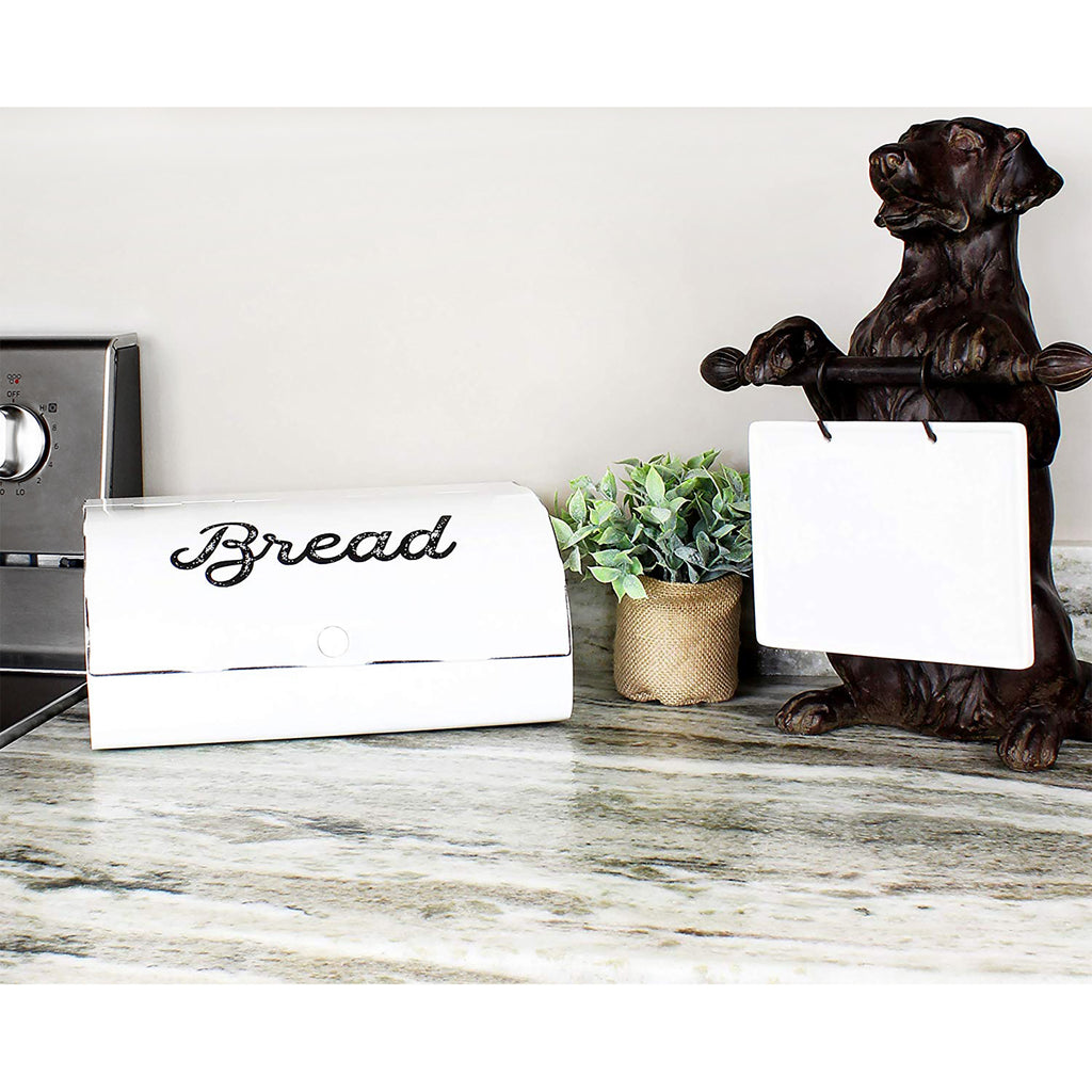 Farmhouse White Bread Box - sh1366ah1rmd