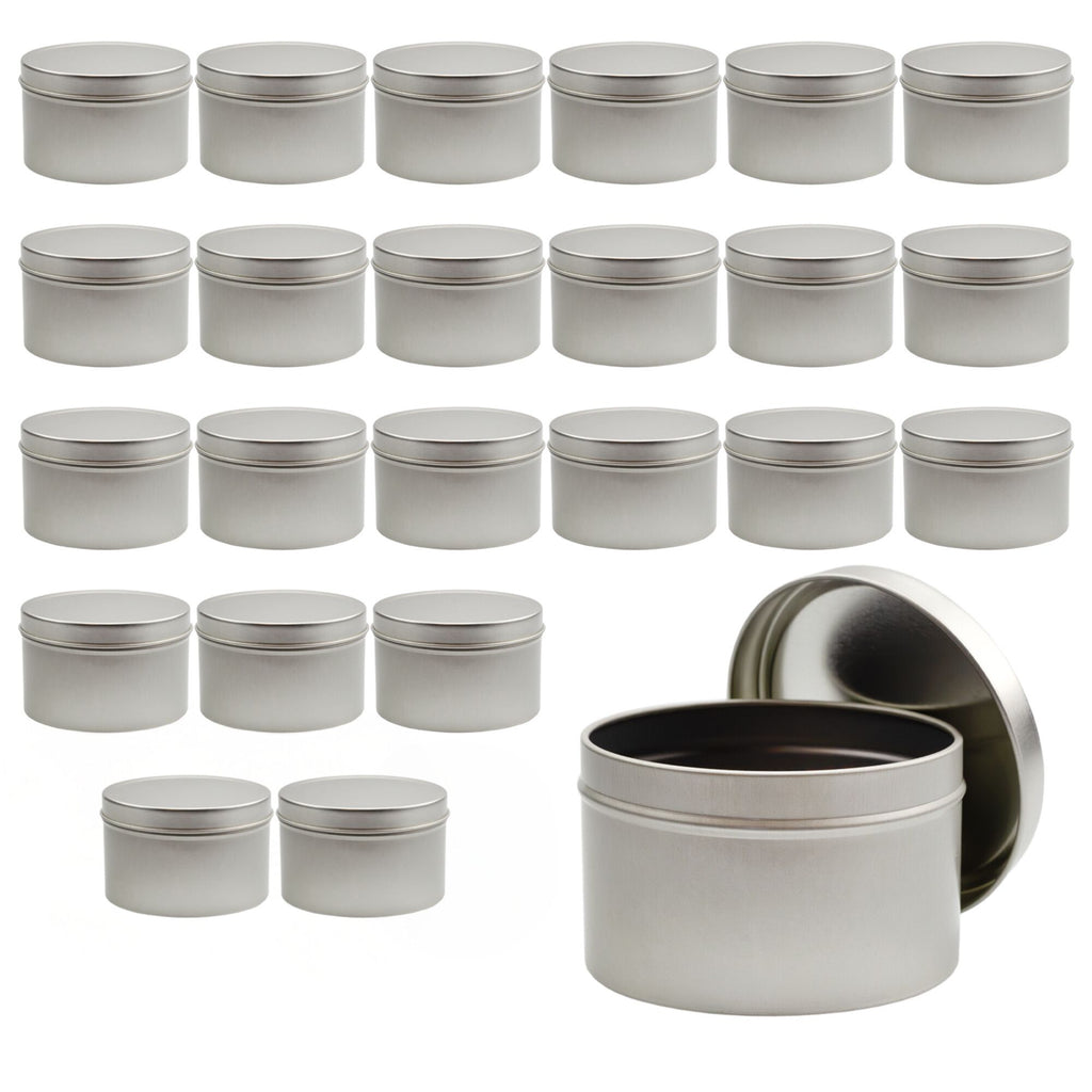 8oz Metal Candle Tins (24-Pack) - sh1424cb0mnw