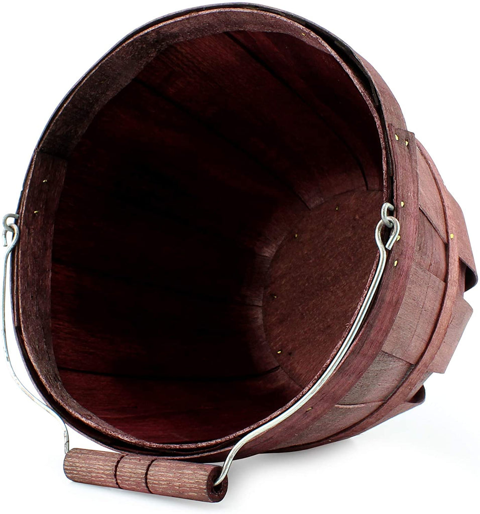 Round Wooden Baskets (Case of 50, Dark Brown) - SH_1307_CASE