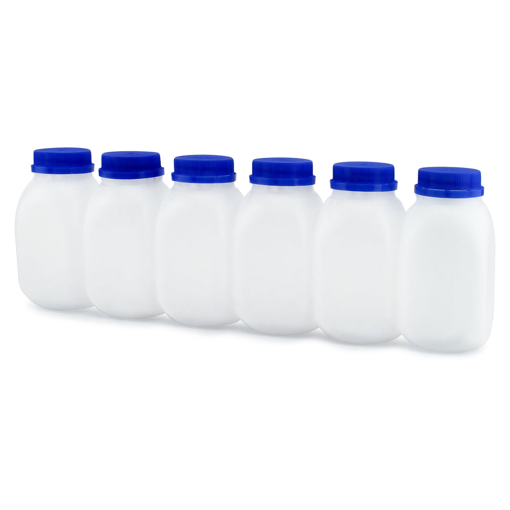 8oz Plastic Milk Bottles (Case of 288) - 24X_SH_1476_CASE