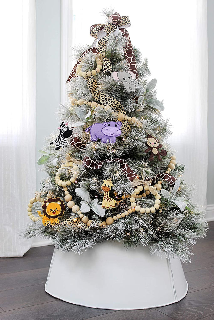 Jungle Animals Christmas Ornaments (6-Piece Set) - sh1544dar0Jungle