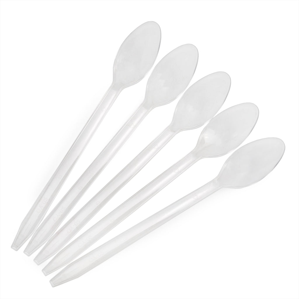 Plastic Ice Cream Spoons Long-Handled (100-Pack) - sh1542cb0SPOON