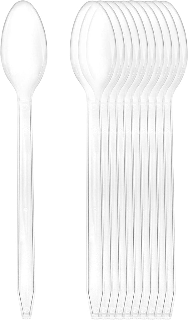 Plastic Ice Cream Spoons Long-Handled (Case of 2000) - 20X_SH_1542_CASE