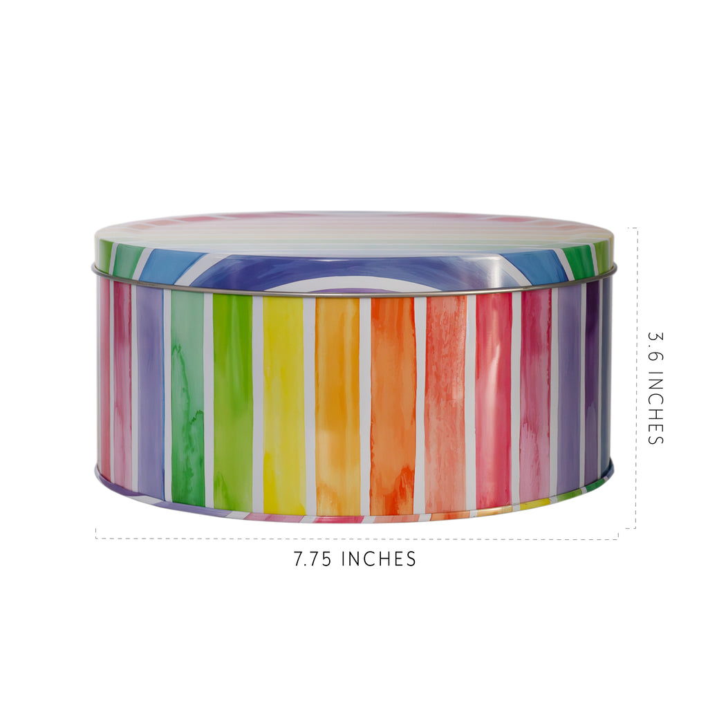 Cookie Tins (Set of 2, Blue and Rainbow) - sh1508cb0mnw