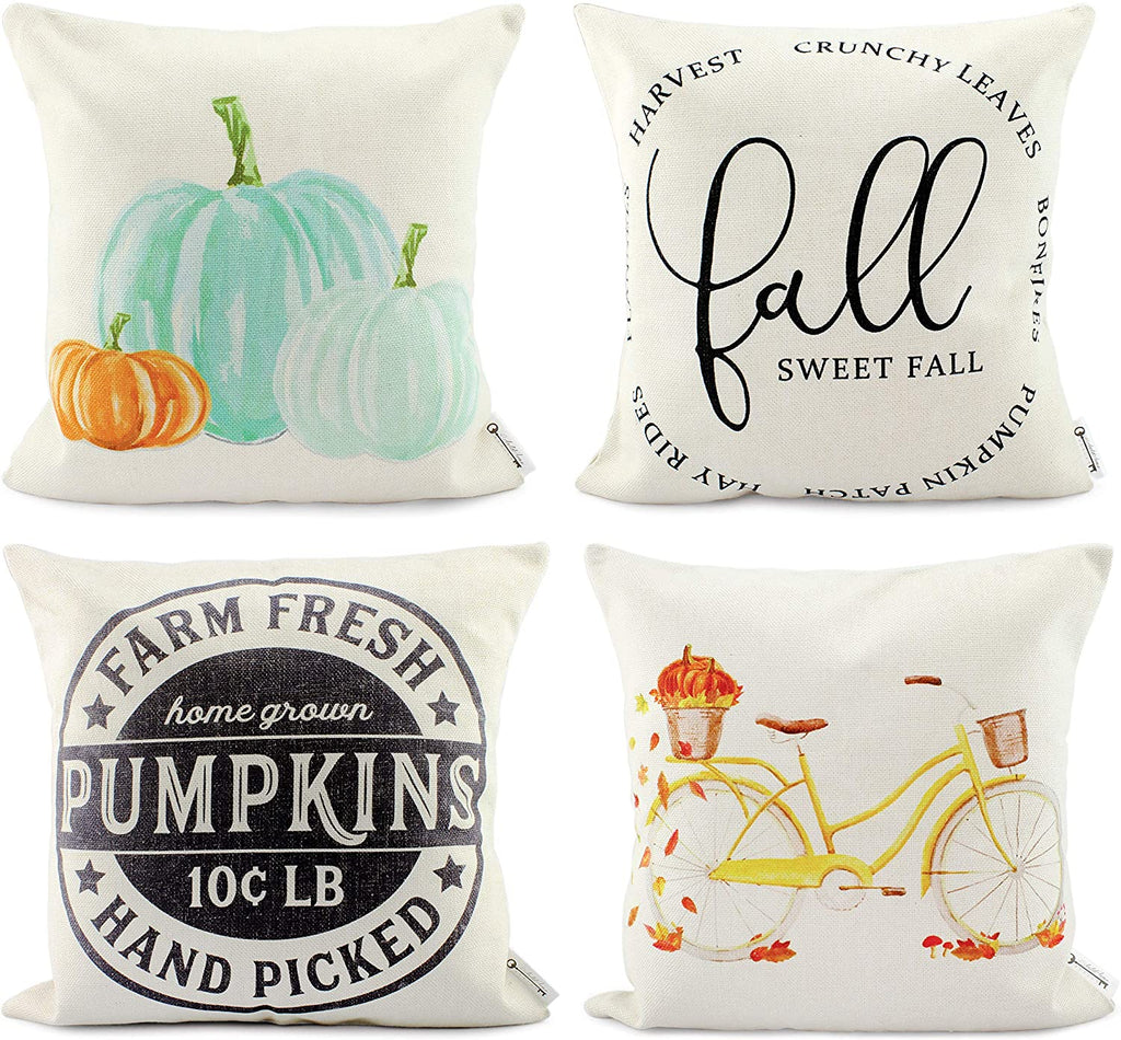 Fall Throw Pillow Covers 16x16 (Case of 25 Sets) - 25X_SH_1551_CASE
