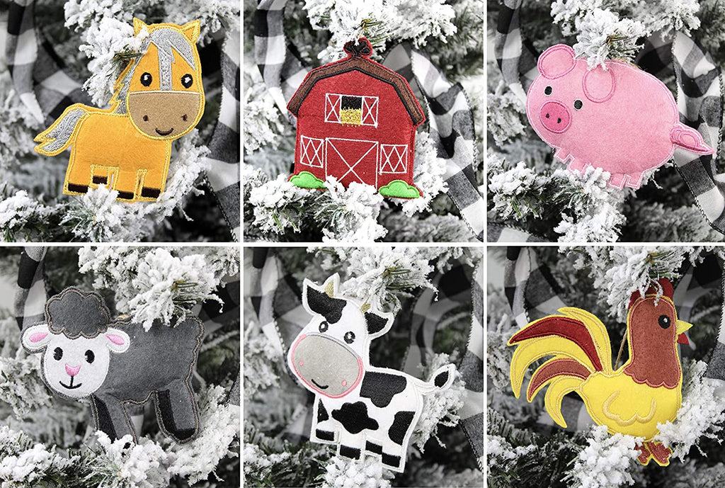 Farm Animal Decorations Set (6-Piece Set) - sh1510dar0FARM