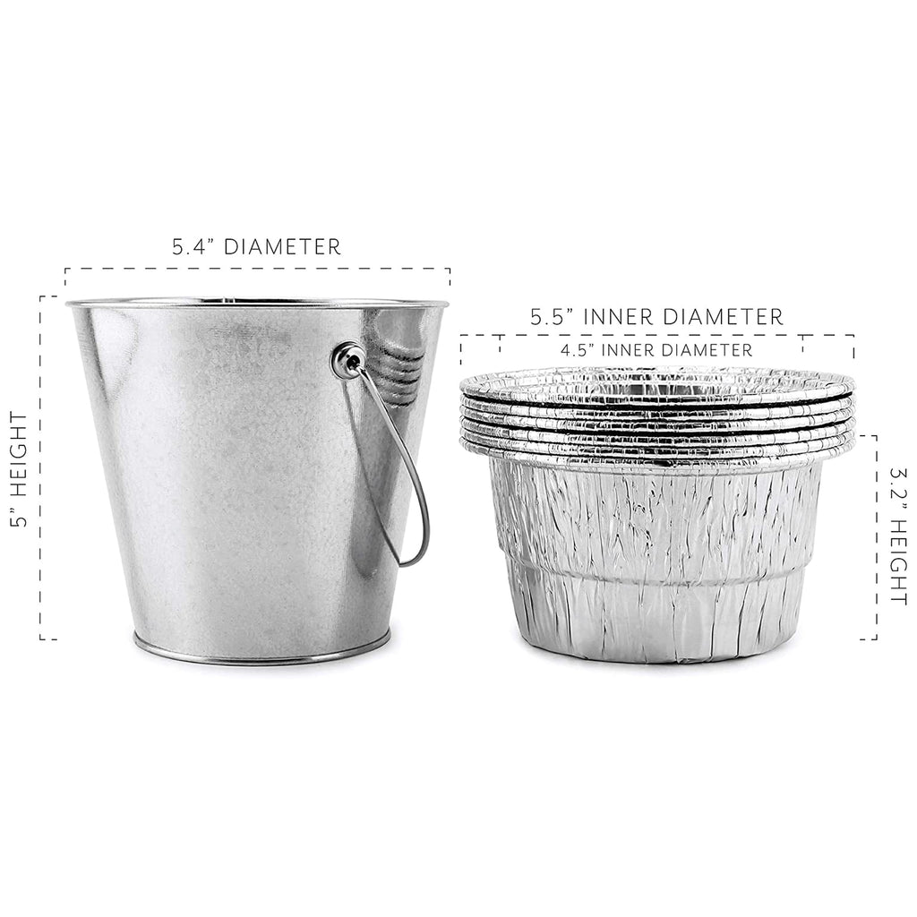 Grill Grease Bucket with Liners (7-Piece Set) - sh1526cb0BUCKET