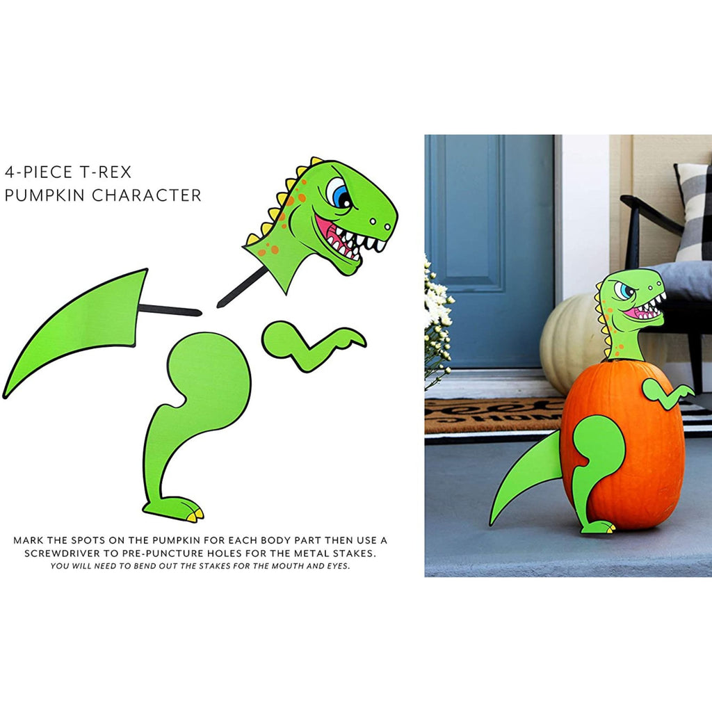 Shark & Dinosaur Theme Pumpkin Decorating Set - sh1583Dcr0Shark