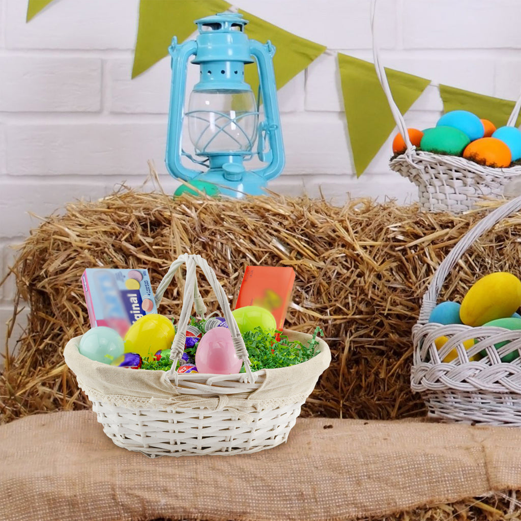Wicker Baskets w/ Handles (2-Pack, White-Painted) - 2X_SH_1645_BUNDLE