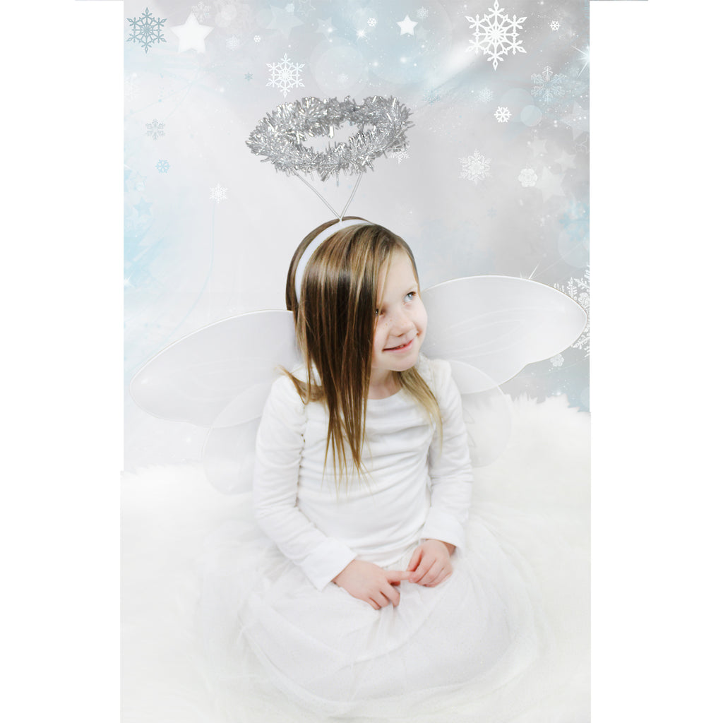 Christmas Angel Wings and Halos Sets (6-Pack) - sh1540dar0mnw
