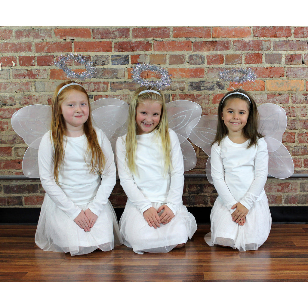 Christmas Angel Wings and Halos Sets (Case of 150) - SH_1540_CASE