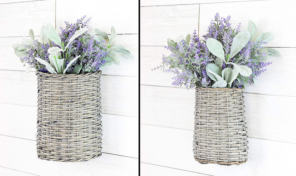Wall Hanging Baskets (Case of 6, Gray) - 6X_SH_1650_CASE
