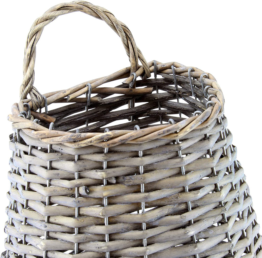 Wall Hanging Pocket Basket (Gray, Case of 4) - 4X_SH_1653_CASE