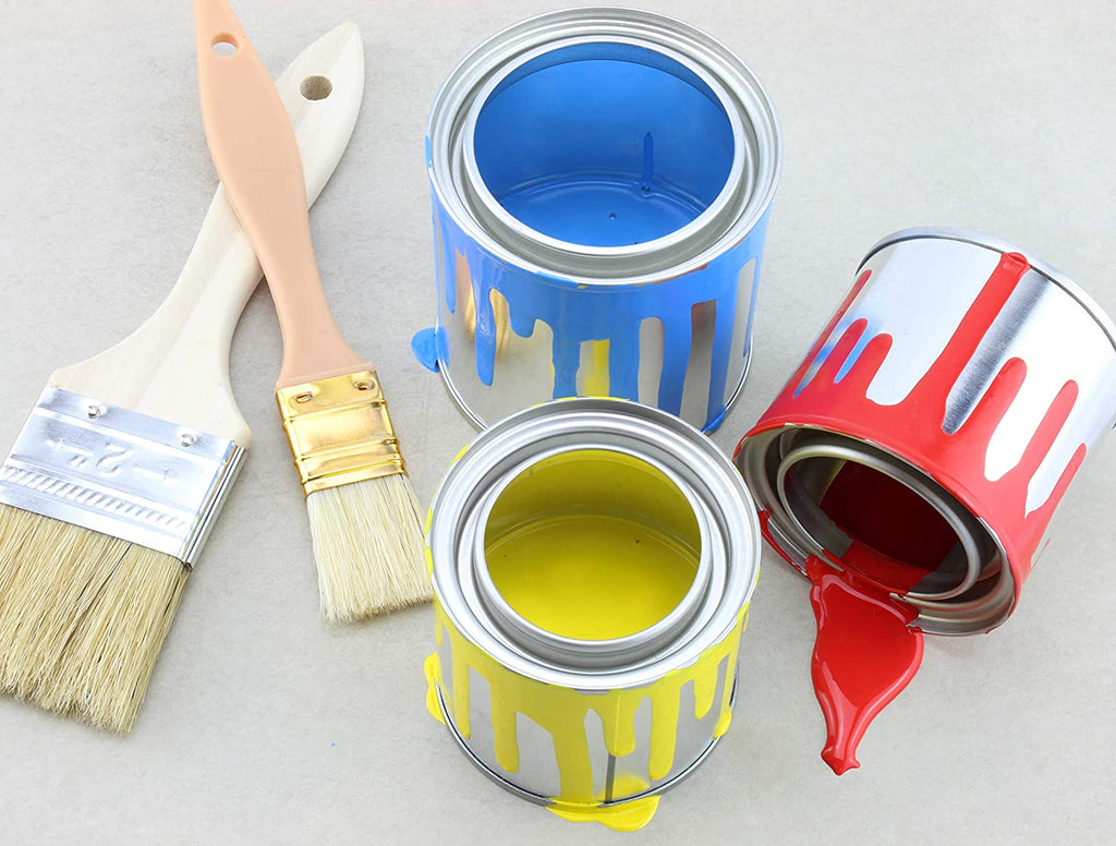 Metal Paint Cans with Lids (1/2 Pint, Case of 180) - 30X_SH_1750_CASE