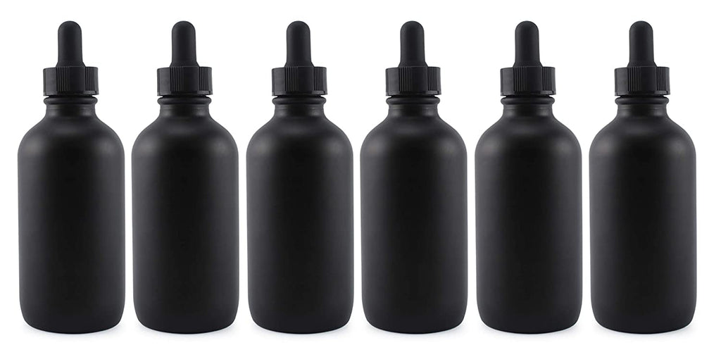 4oz Black Glass Dropper Bottles (Case of 120) - 20X_SH_1669_CASE