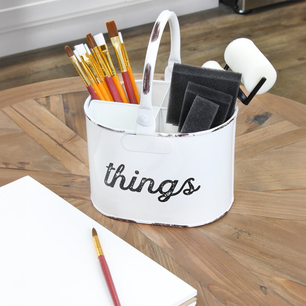 Enamelware Things Caddy - VarSmCaddy