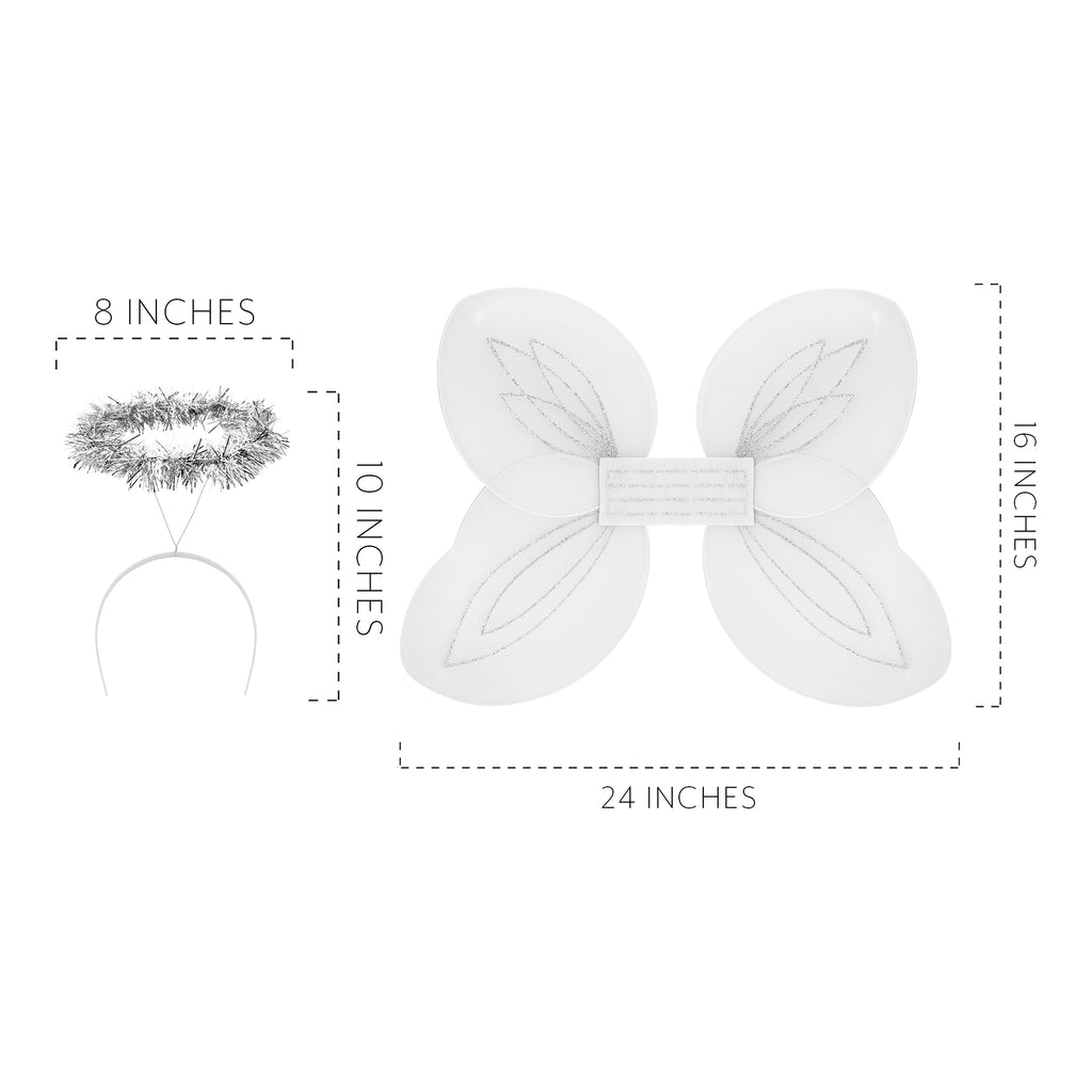 Angel Wings and Halo Sets (Case of 26) - SH_1703_CASE