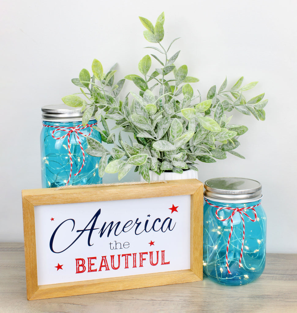 4th of July Signs, Set of 2 Decorative Wood Americana Patriotic Signs (Case of 30) - SH_1685_CASE