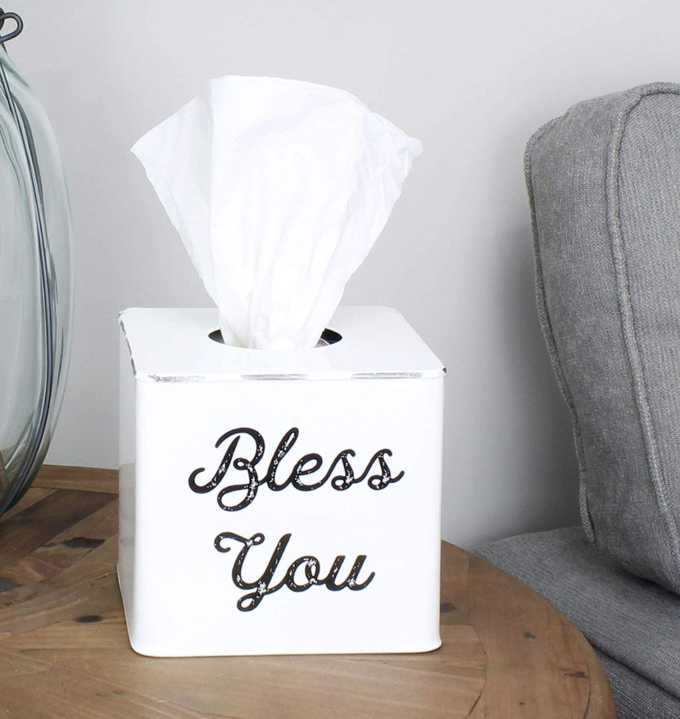 Enamelware Square Tissue Box Cover - VarSTissue