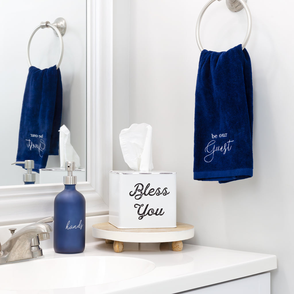 Enamelware Square Tissue Box Cover - VarSTissue