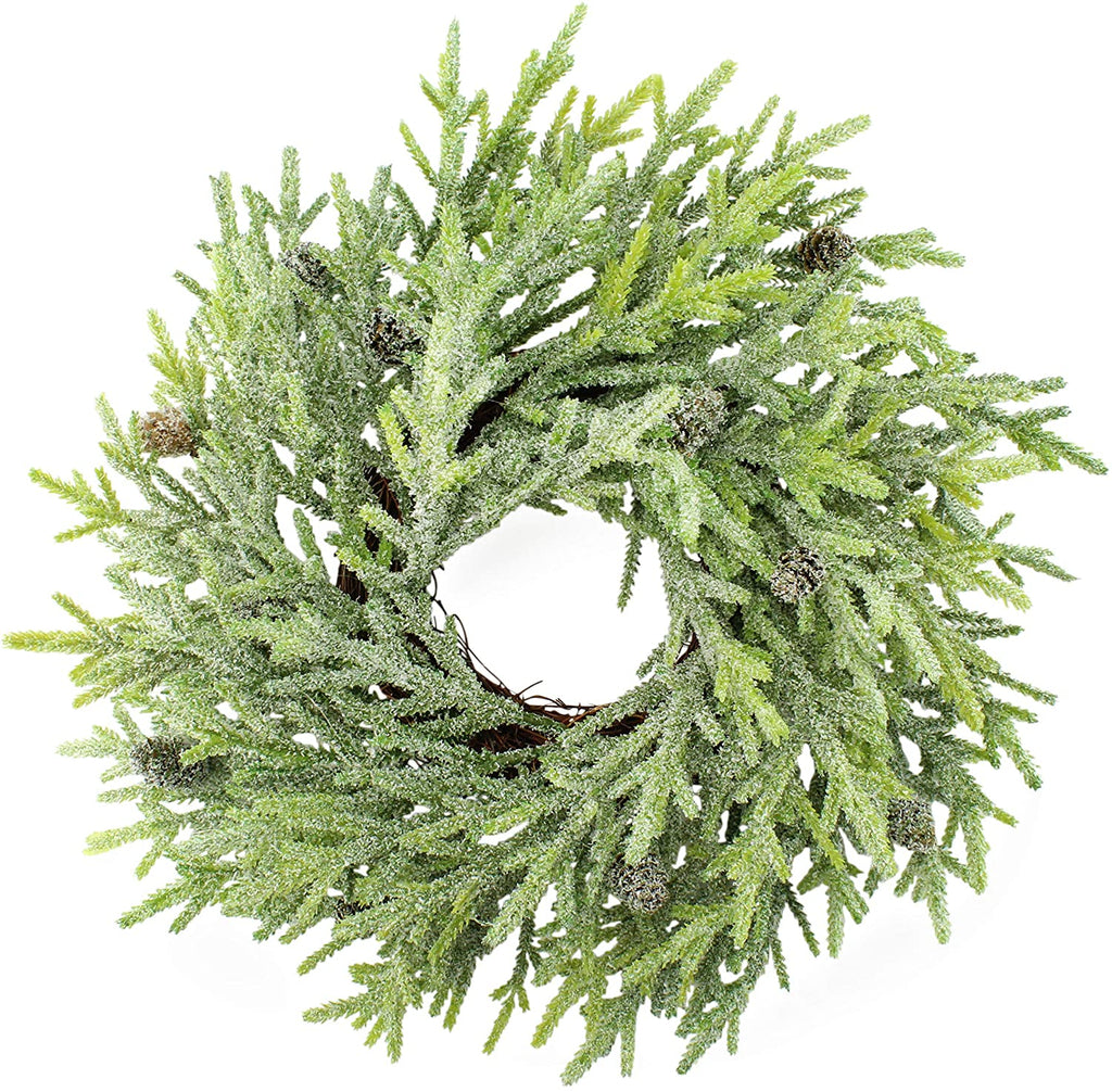 Artificial Christmas Wreaths (15-Inch, Case of 6) - SH_1748_CASE