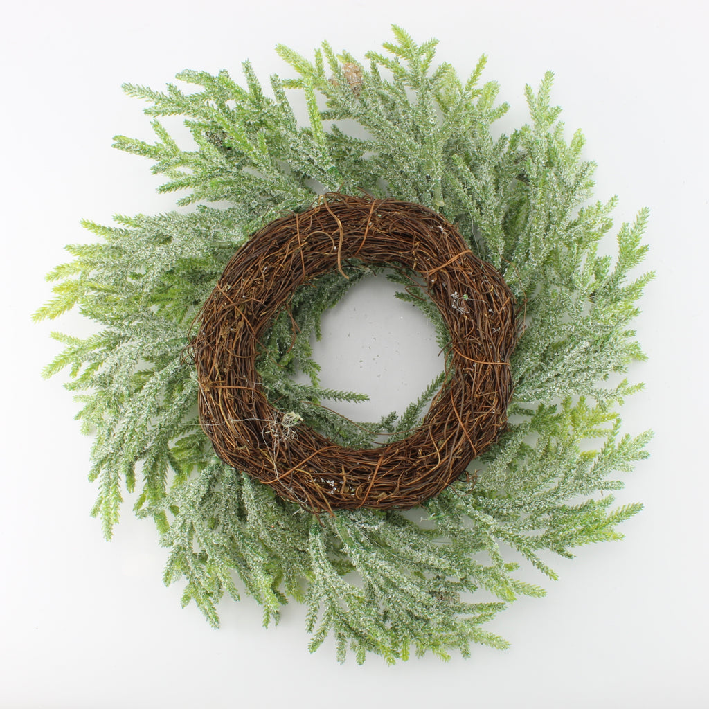 Artificial Christmas Wreath (15-Inch, Case of 6) - SH_1747_CASE