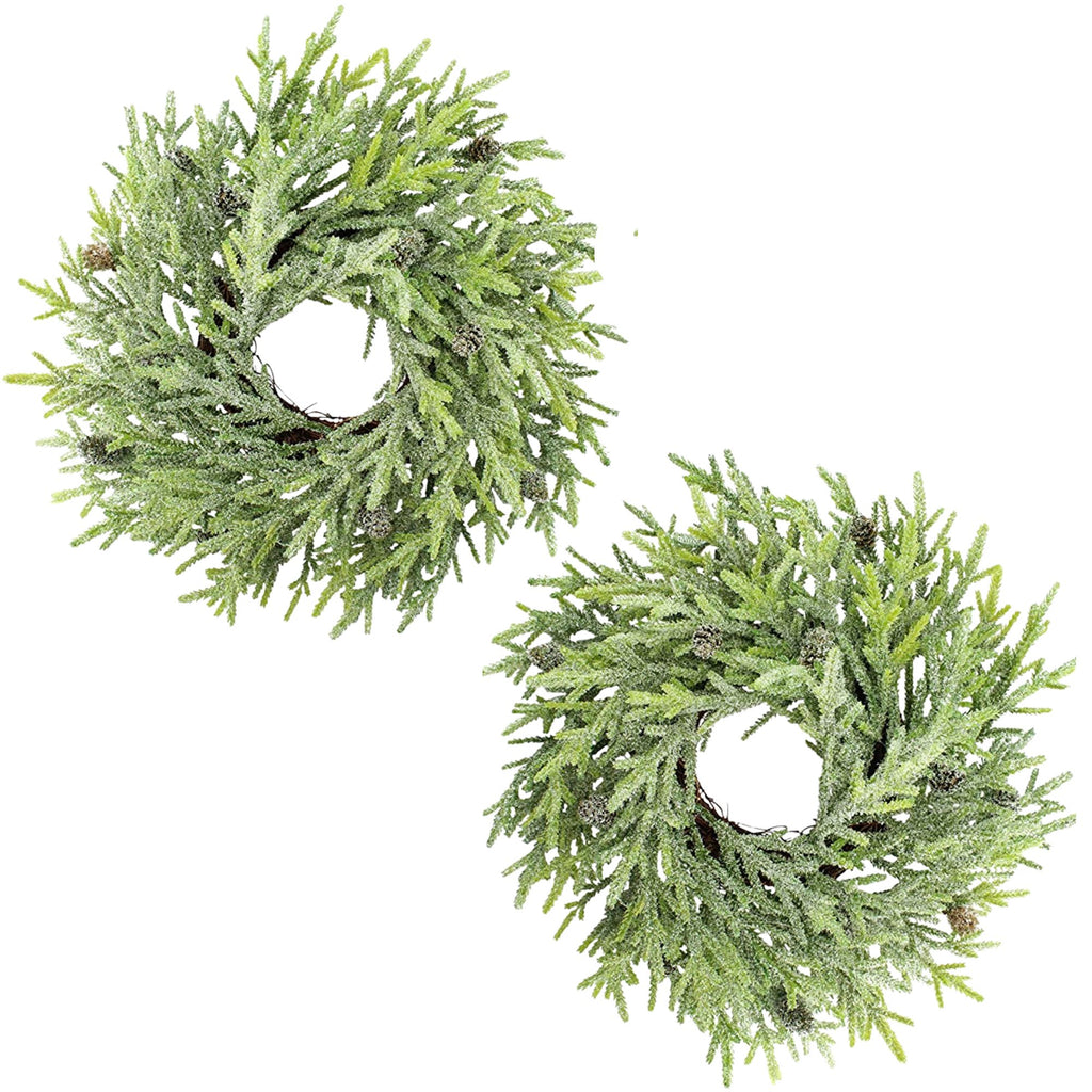 Artificial Christmas Wreaths (2-Pack, 15-Inch) - sh1748ah1W2pk