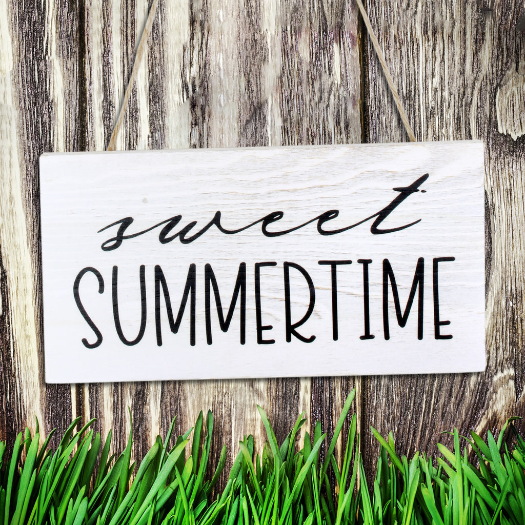 Sweet Summertime Wood Sign - sh1752ah1Summer