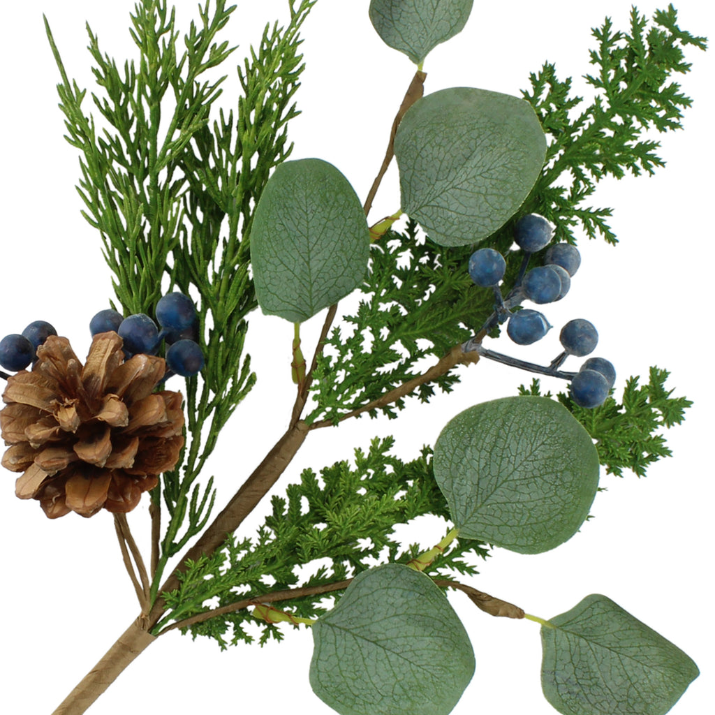 Blue Berry Greenery Picks (16-Inch, Case of 90) - SH_1763_CASE