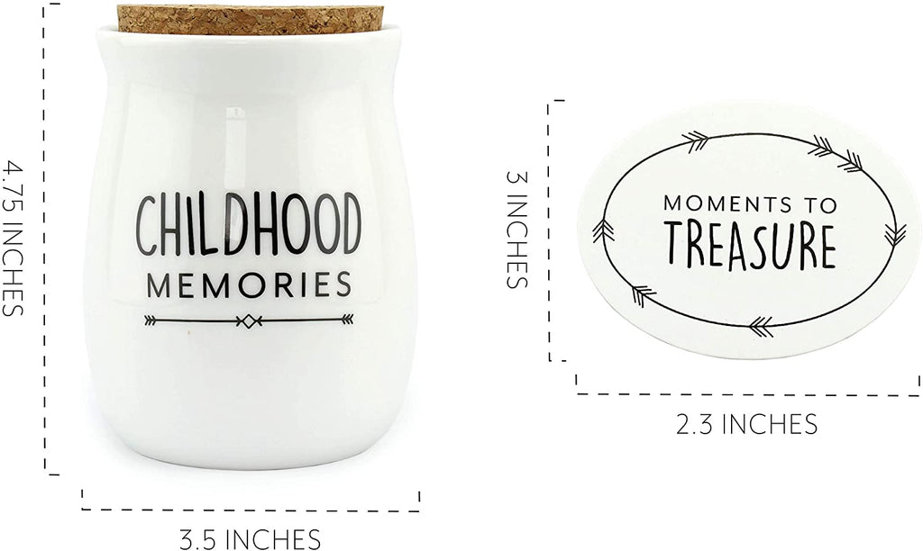 Childhood Memories Ceramic Jar (Case of 24) - SH_1738_CASE