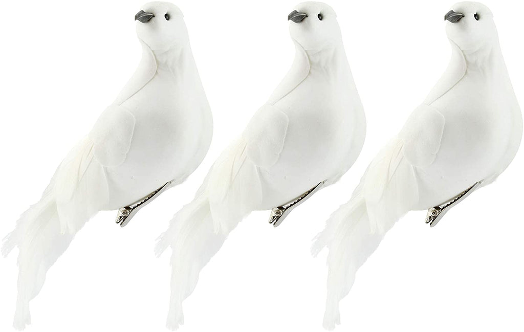 Large White Doves (Set of 3) - sh1774dar0mnw