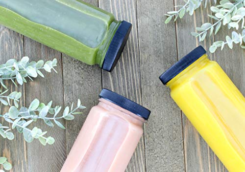 16oz Glass Juice Jars (12-pack) - sh1813cb012pk