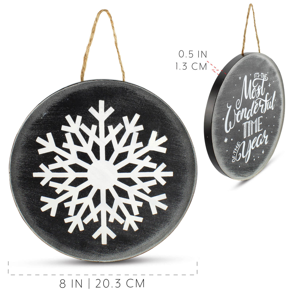 Chalkboard Sign Ornaments (Case of 12 Sets) - 12X_SH_1793_CASE