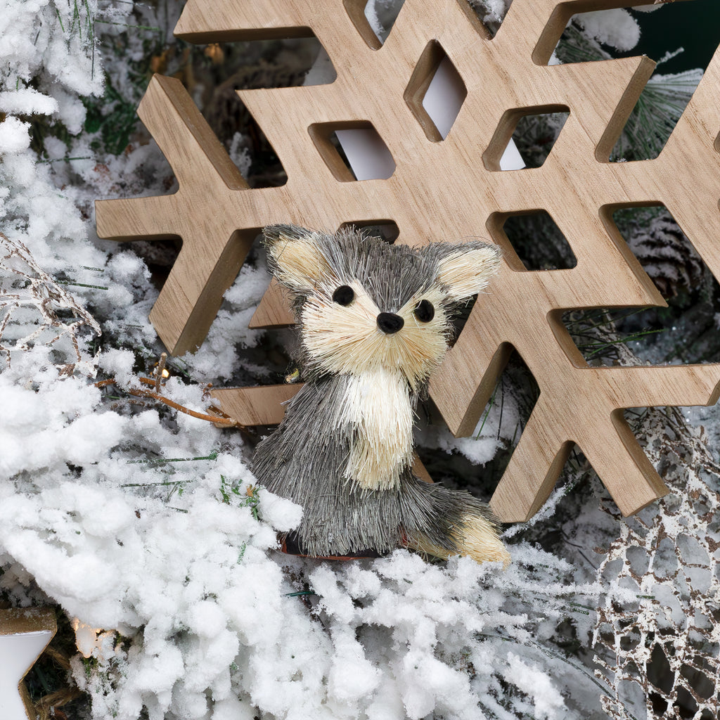 Woodland Friends Figurines (Set of 3, Fox/Owl/Hedgehog) - sh1828ah1RMD