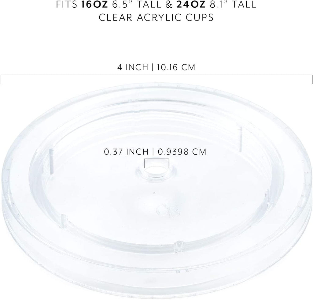 Replacement Lids for Acrylic Tumblers (6-Pack) - sh1627dar0LIDS