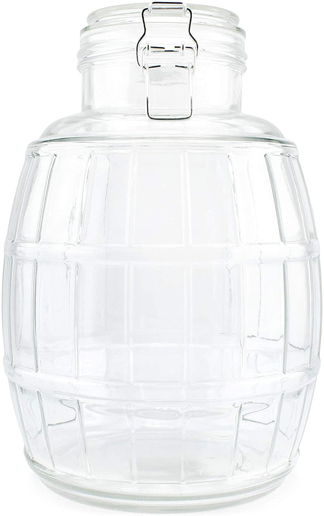 Gallon Glass Barrel Jar (4pk) - 4X_SH_1837_CASE