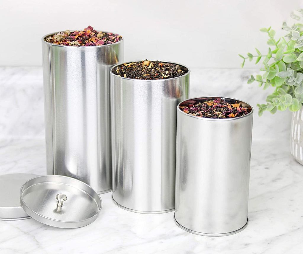 Double Seal Tea Canisters (4-Pack, Small) - sh1889sttxSmall