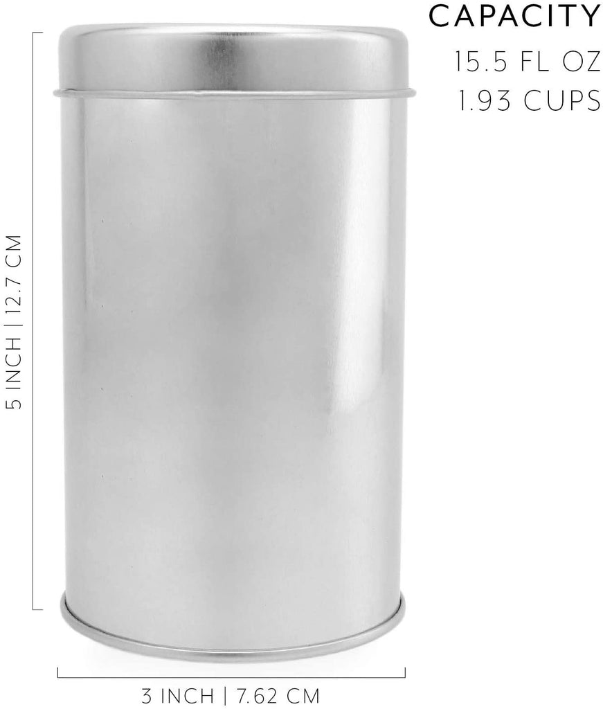 Double Seal Tea Canisters (4-Pack, Small) - sh1889sttxSmall