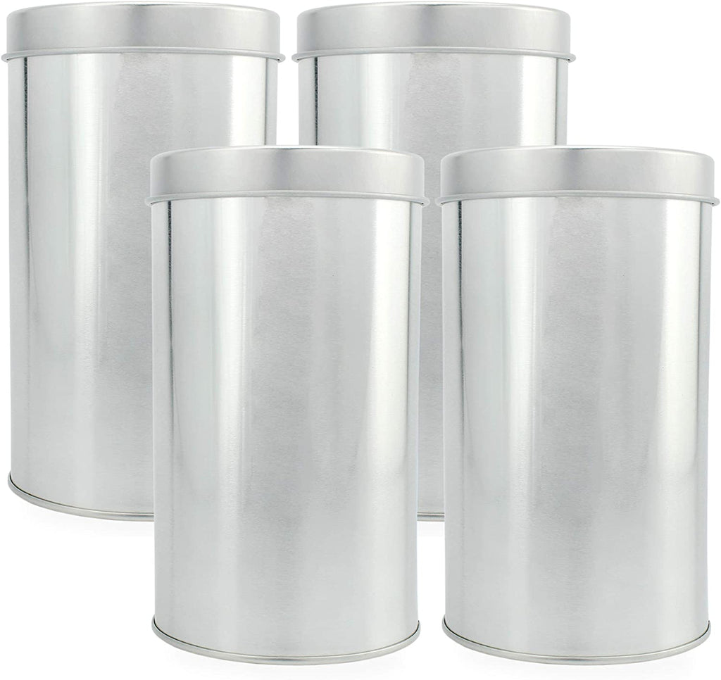 Double Seal Tea Canisters (4-Pack, Medium) - sh1890xttxMed