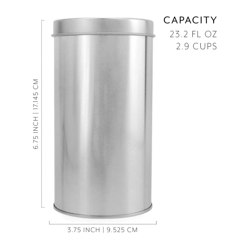 Double Seal Tea Canisters (4-Pack, Large) - sh1891sttxLg