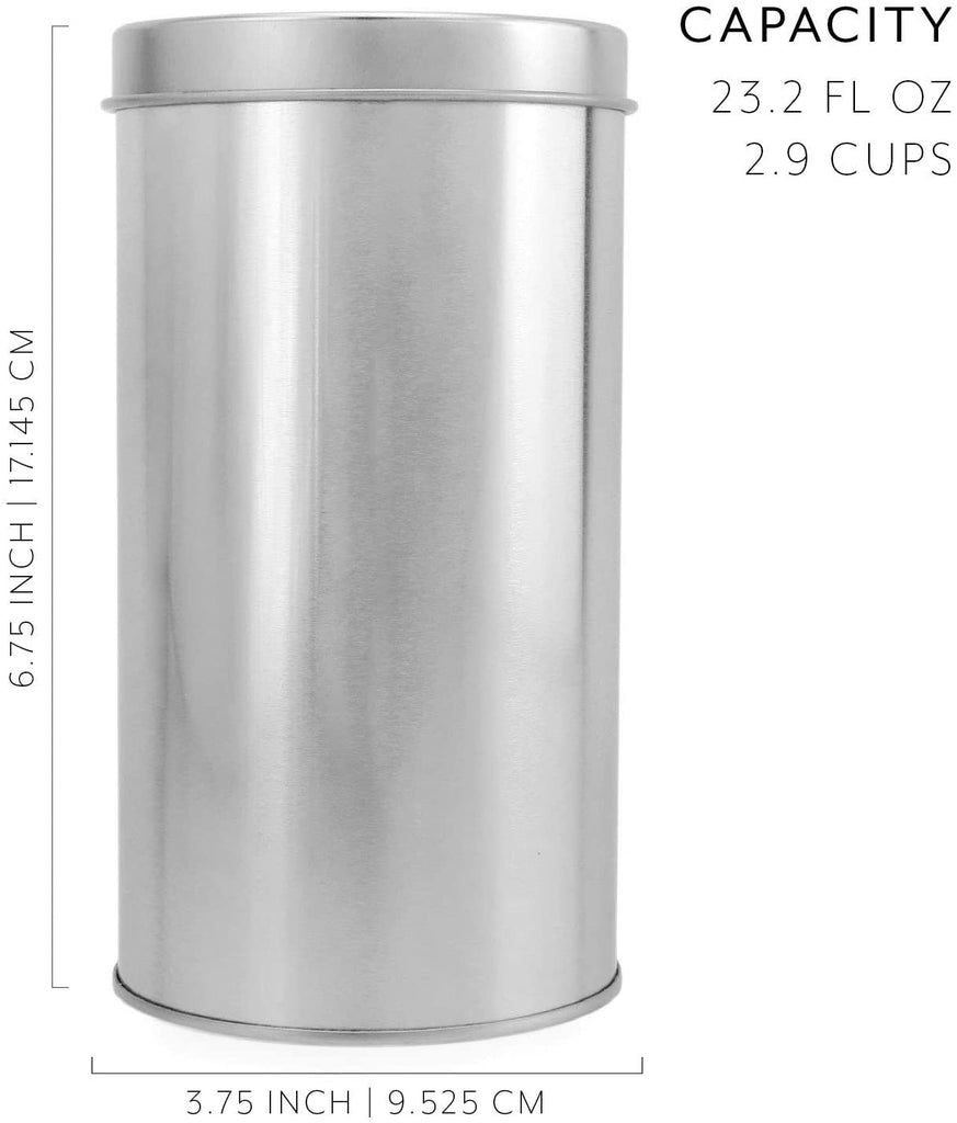 Double Seal Tea Canisters (4-Pack, Large) - sh1891sttxLg