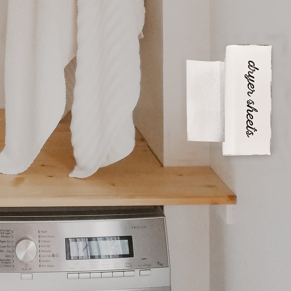 Vertical Dryer Sheet Dispenser (White) - sh1901ah1Dryer