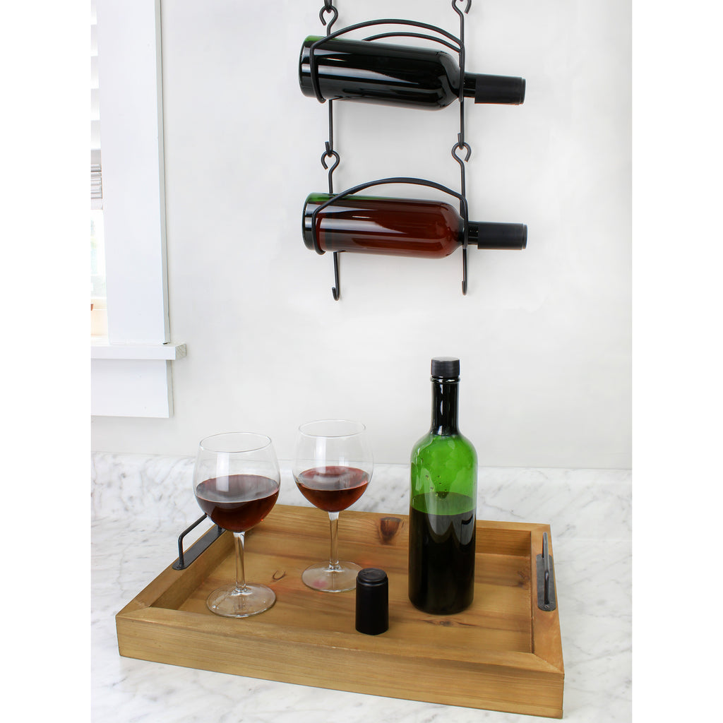 Wall Mounted Wine Rack (Case of 8 Sets) - 8X_SH_1887_CASE