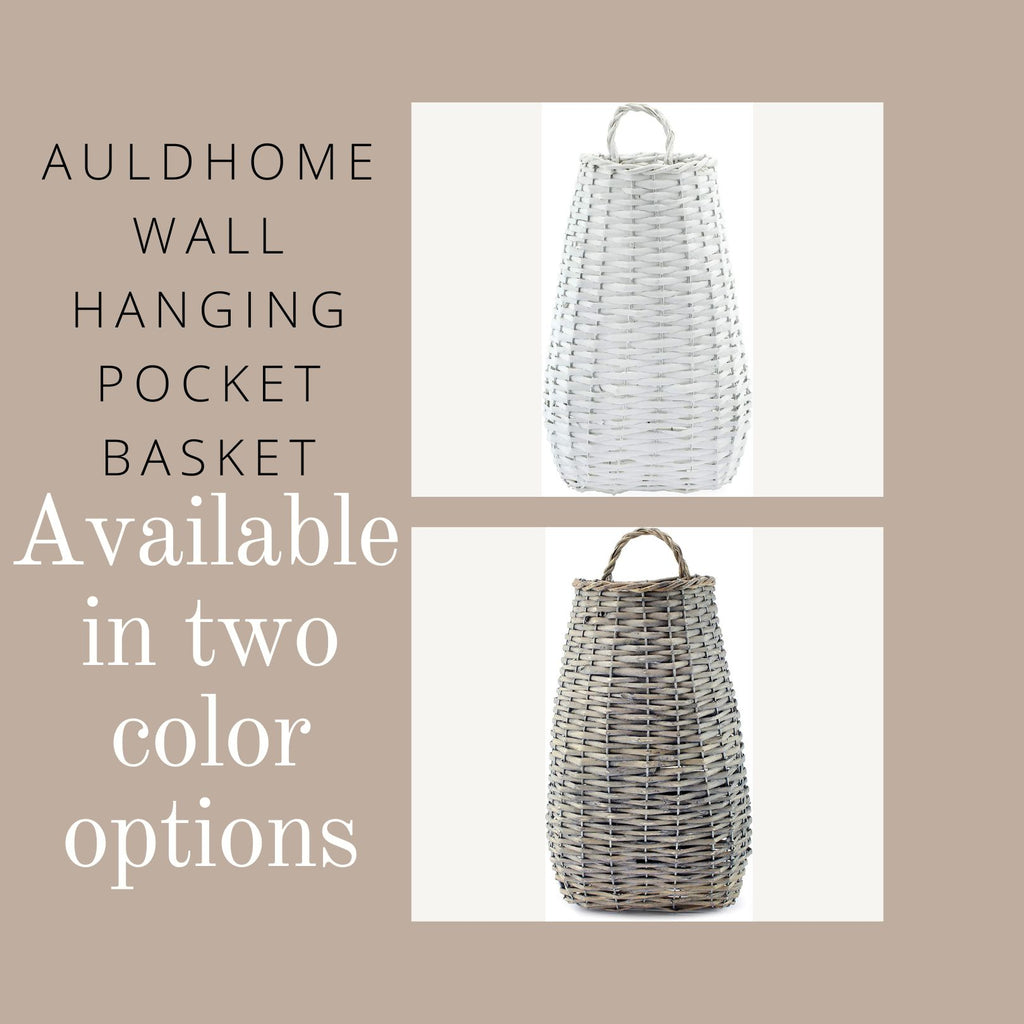 Wall Hanging Pocket Basket (Case of 4) - 4X_SH_1935_CASE